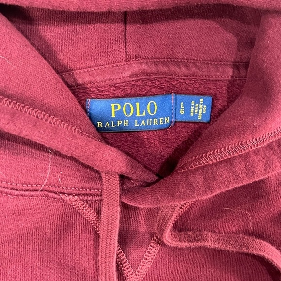 Polo Ralph Lauren Large Res Polo 67 Classic Hoodie Sweatshirt EUC 1967 - Picture 7 of 11